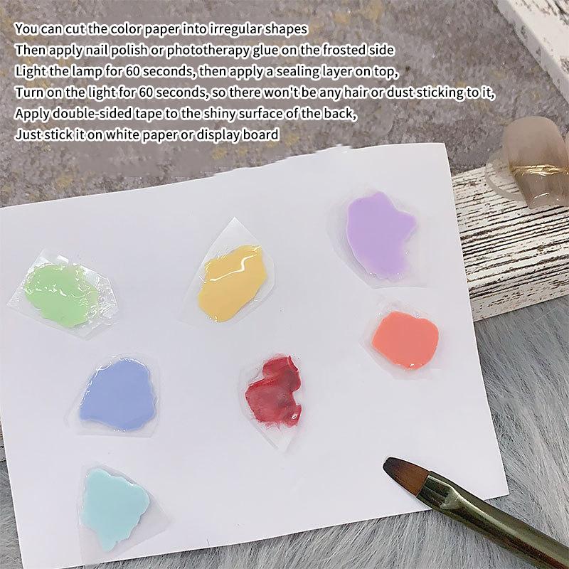 200 шт. Палитра для геля для ногтей Инструмент для рисования арт-дизайна Многоразовая Водонепроницаемая Отрывная Обе стороны можно использовать Палитра цветов лака для ногтей
200 шт. Палитра для геля для ногтей Инструмент для рисования арт-дизайна Многоразовая Водонепроницаемая Отрывная Обе стороны можно использовать Палитра цветов лака для ногтей