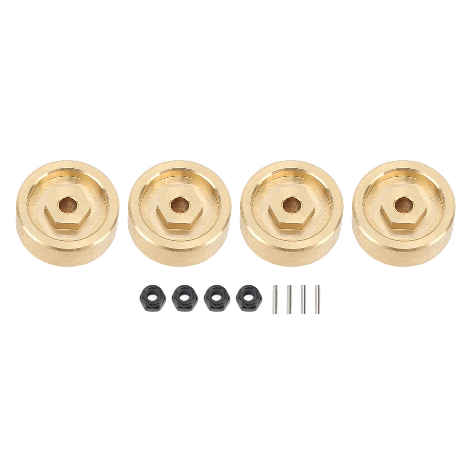 RC Car Counterweight Block Stable Durable Brass Wheel Weights Adapter for HOBBYPLUS 118 4WD CP18P
RC Car Counterweight Block Stable Durable Brass Wheel Weights Adapter for HOBBYPLUS 118 4WD CP18P