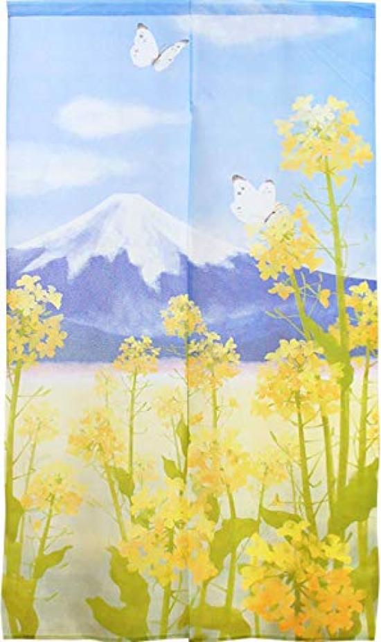 Noren Kobo Seasonal Rape Blossom Room Privacy 85cm Wide x 150cm by Naoko Four Seasons Fuji Rape Blossoms and 11233 Noren, Spring, Tapestry, Divider,
Noren Kobo Seasonal Rape Blossom Room Privacy 85cm Wide x 150cm by Naoko Four Seasons Fuji Rape Blossoms and 11233 Noren, Spring, Tapestry, Divider,