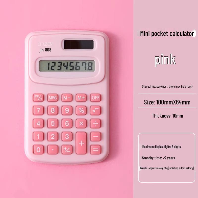 Mini Portable Calculator for Students: Cute, High-Value Tool for Primary and Secondary Use
Mini Portable Calculator for Students: Cute, High-Value Tool for Primary and Secondary Use