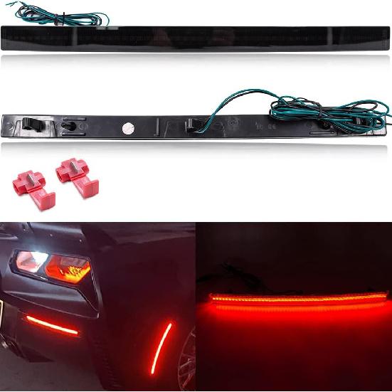 NJSBYL Smoked Lens Corvette C7 LED Front Rear Side Marker Lamps for 2014 2015 2016 2017 2018 2019 Chevy Corvette Grand Sport Stingray Z06 ZR1 Red C7 Bumper Lights Smoked L
NJSBYL Smoked Lens Corvette C7 LED Front Rear Side Marker Lamps for 2014 2015 2016 2017 2018 2019 Chevy Corvette Grand Sport Stingray Z06 ZR1 Red C7 Bumper Lights Smoked L