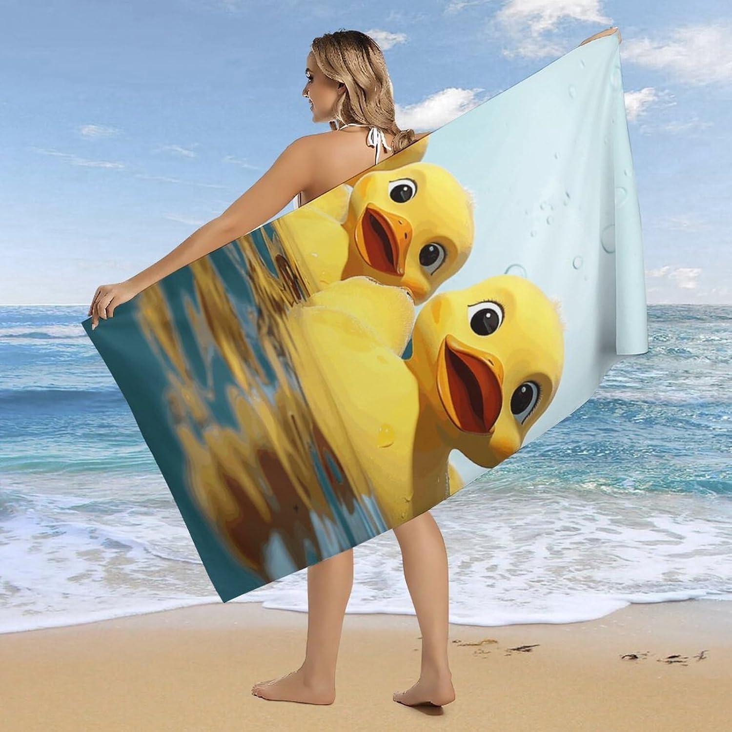 Cute Ducks pattern Beach Towel for Family stuff friend Gift Quick-Dry Sand free For Bath Yoga Tourism Beach Camping Swimming GYM W40*H60(CM)
Cute Ducks pattern Beach Towel for Family stuff friend Gift Quick-Dry Sand free For Bath Yoga Tourism Beach Camping Swimming GYM W40*H60(CM)