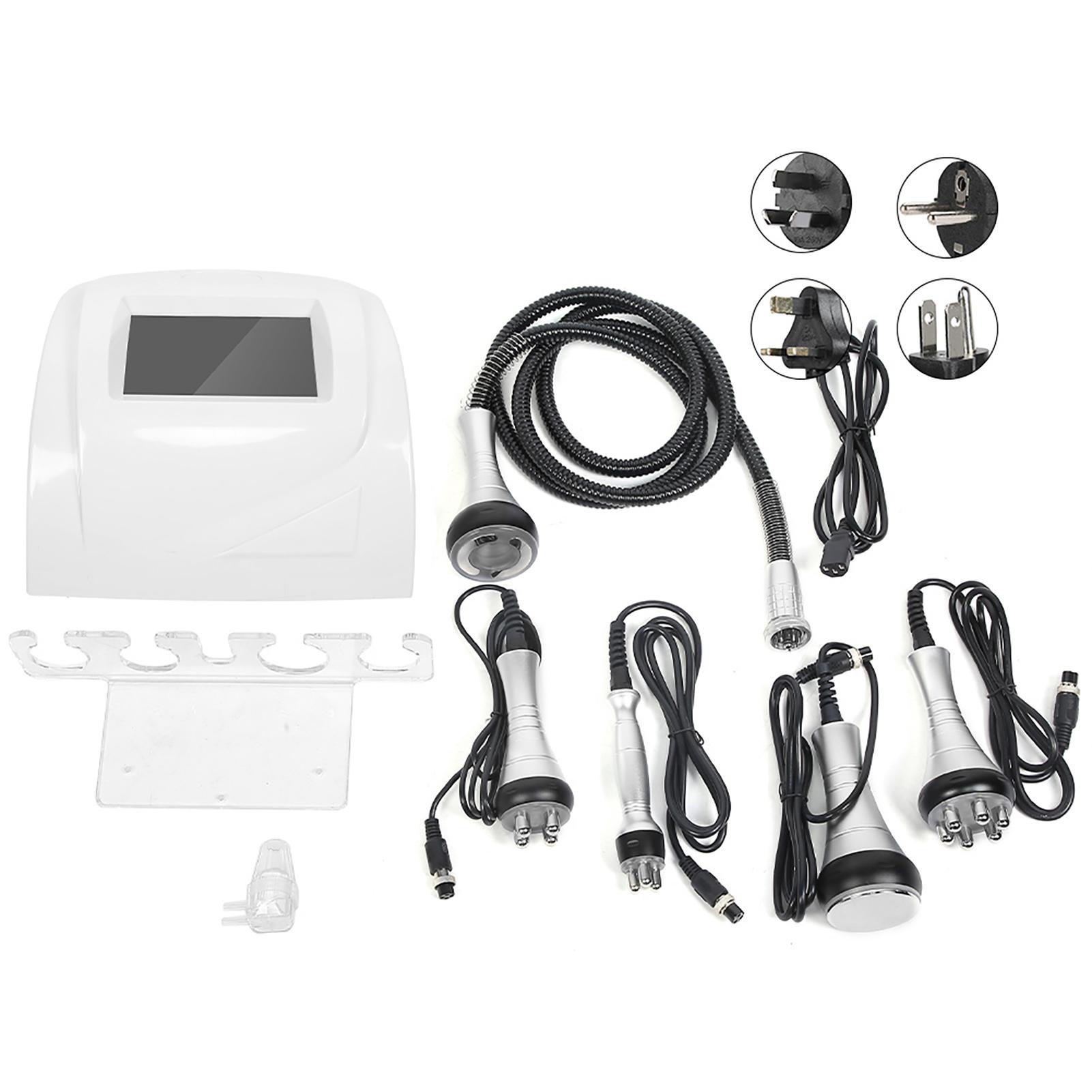 Ультразвуковой аппарат для похудения тела 5-в-1, 40 кГц, RF, инструмент для формирования тела с отрицательным давлением 
Ультразвуковой аппарат для похудения тела 5-в-1, 40 кГц, RF, инструмент для формирования тела с отрицательным давлением