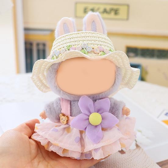 Doll Clothes for 17cm La Bubu 2-Piece Set Hair Clip Floral Dress Outfit Floral Hairpin Doll Accessory
Doll Clothes for 17cm La Bubu 2-Piece Set Hair Clip Floral Dress Outfit Floral Hairpin Doll Accessory
