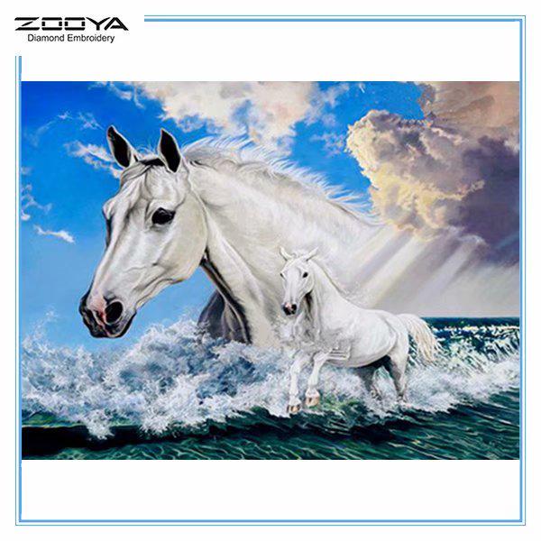 ZOOYA DIY 5D Полный Круглый Алмазная Картина Животных Две Лошади Вышивка Крестом Ремесло Стежок Домашний Декор
ZOOYA DIY 5D Полный Круглый Алмазная Картина Животных Две Лошади Вышивка Крестом Ремесло Стежок Домашний Декор