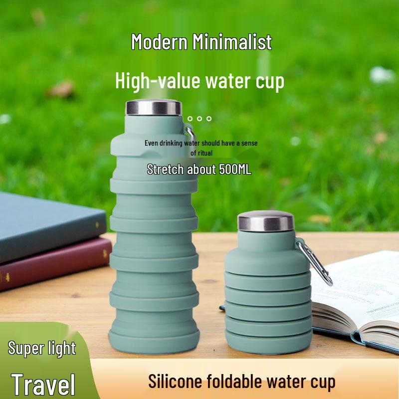 Silicone Collapsible Water Cup - High-Temp Resistant for Sports & Outdoors 500ml OPP Bag
Silicone Collapsible Water Cup - High-Temp Resistant for Sports & Outdoors 500ml OPP Bag