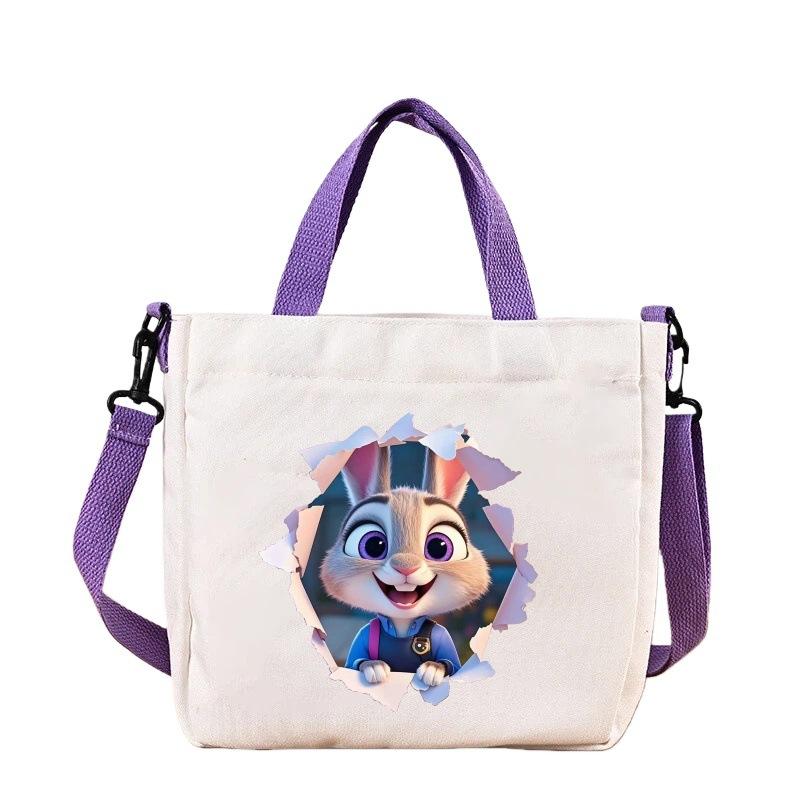 New Zootopia cartoon print colorful canvas bag, trendy and versatile tote bag, cute shoulder bag/crossbody bag 23CM*5CM*23CM
New Zootopia cartoon print colorful canvas bag, trendy and versatile tote bag, cute shoulder bag/crossbody bag 23CM*5CM*23CM