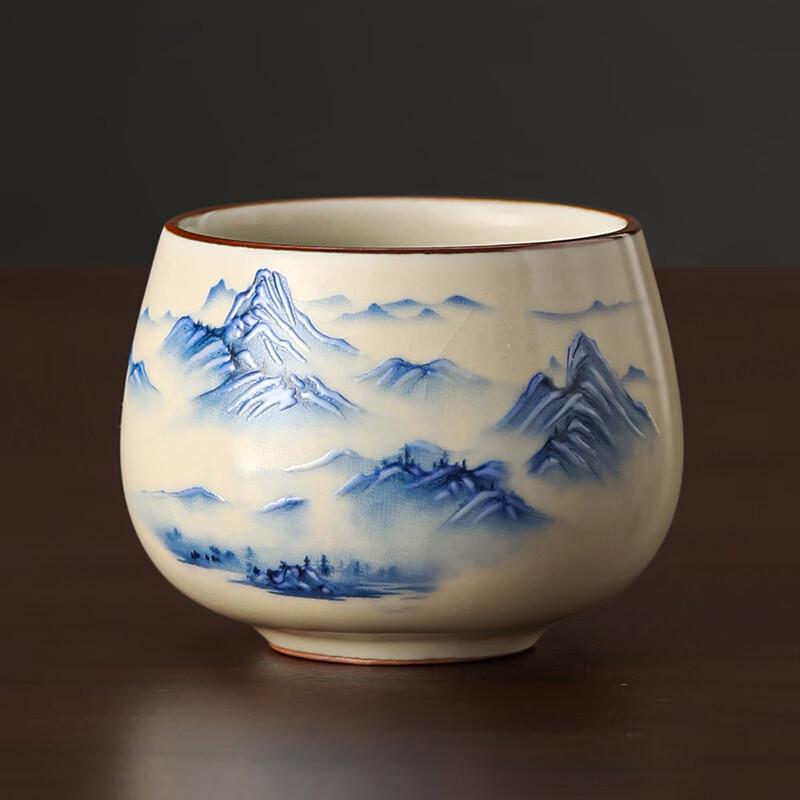 Buzhuo Ru Kiln Ceramic Master Tea Cup
Buzhuo Ru Kiln Ceramic Master Tea Cup
