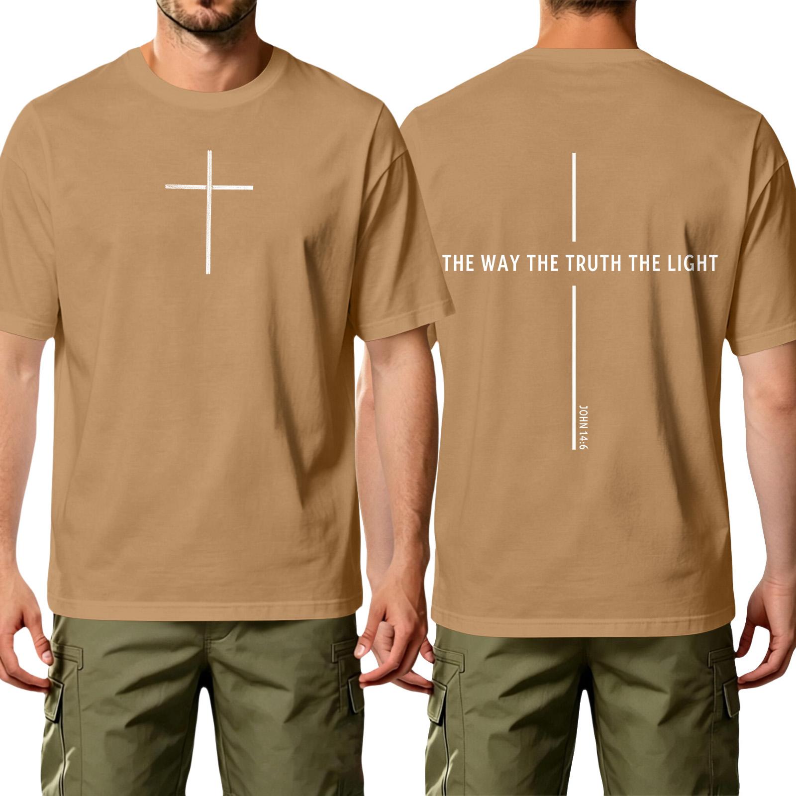 Men s Casual Short Sleeve T-Shirt with Cross Print Crew Neck Relaxed Fit Lightweight Cotton Fabric Comfortable Everyday Wear L жовтий
Men s Casual Short Sleeve T-Shirt with Cross Print Crew Neck Relaxed Fit Lightweight Cotton Fabric Comfortable Everyday Wear L жовтий