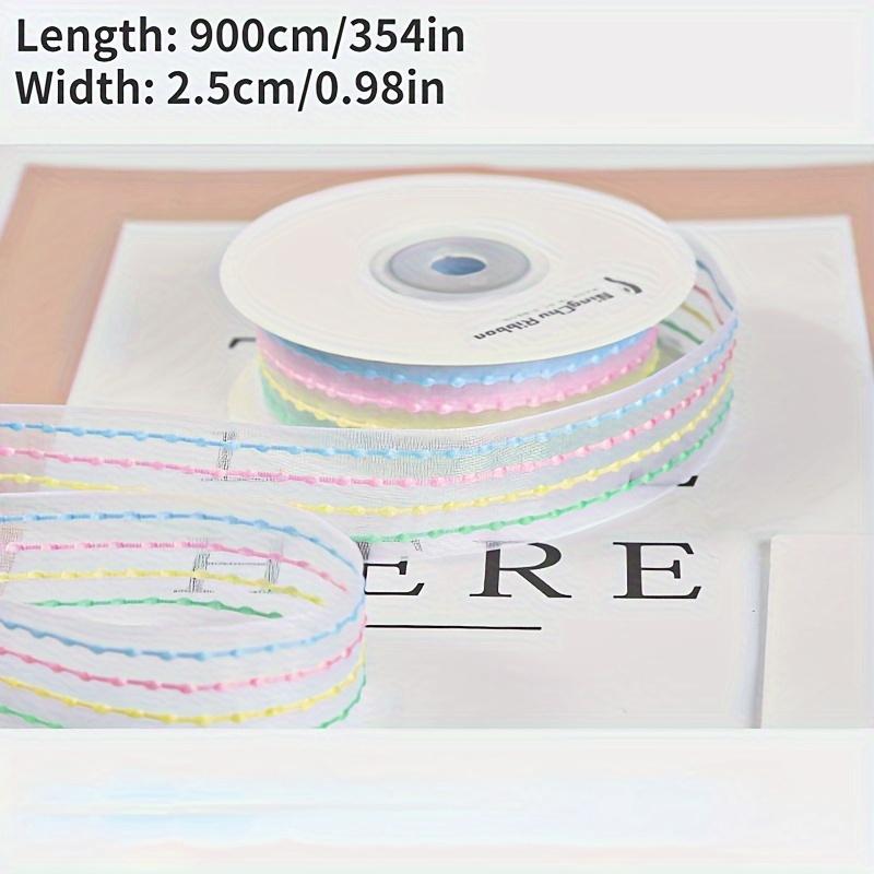 9 метров четырехцветной полосатой марлевой ленты для самостоятельной упаковки букета в виде банта белый
9 метров четырехцветной полосатой марлевой ленты для самостоятельной упаковки букета в виде банта белый