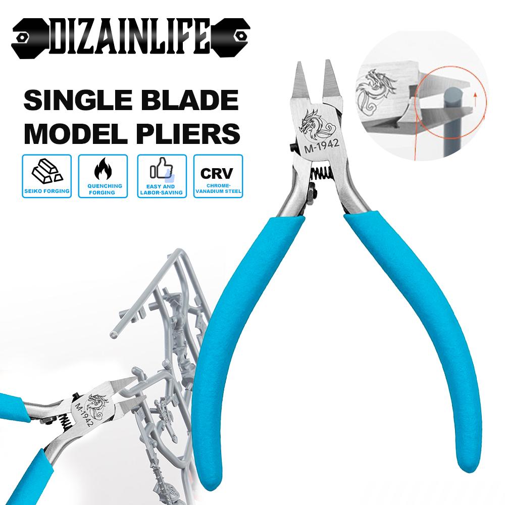 MJL M-1942 Model Pliers Non-slip Grip Sprue Cutter Ultra-thin Single Blade Gundam Nipper Plastic Model Cutting and Building DIY
MJL M-1942 Model Pliers Non-slip Grip Sprue Cutter Ultra-thin Single Blade Gundam Nipper Plastic Model Cutting and Building DIY