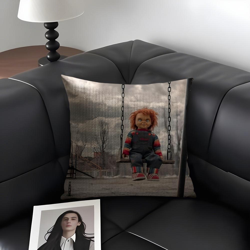 CChucky Doll Movie Cushion Cover Natural Linen Organic Fabric DoubleSided Printing Sofa Home Decor Gift Pillow Case 30x30cm
CChucky Doll Movie Cushion Cover Natural Linen Organic Fabric DoubleSided Printing Sofa Home Decor Gift Pillow Case 30x30cm