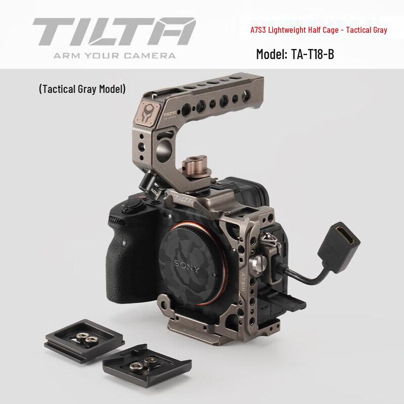 TILTA Половина клітки для камери Sony A7S III
TILTA Половина клітки для камери Sony A7S III