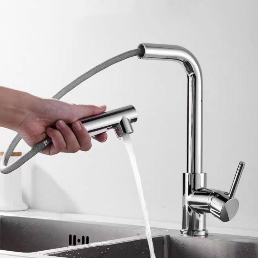 Выдвижной смеситель из нержавеющей стали 304, процесс волочения проволоки, бак для горячей и холодной воды, телескопический смеситель для мойки овощей
Выдвижной смеситель из нержавеющей стали 304, процесс волочения проволоки, бак для горячей и холодной воды, телескопический смеситель для мойки овощей