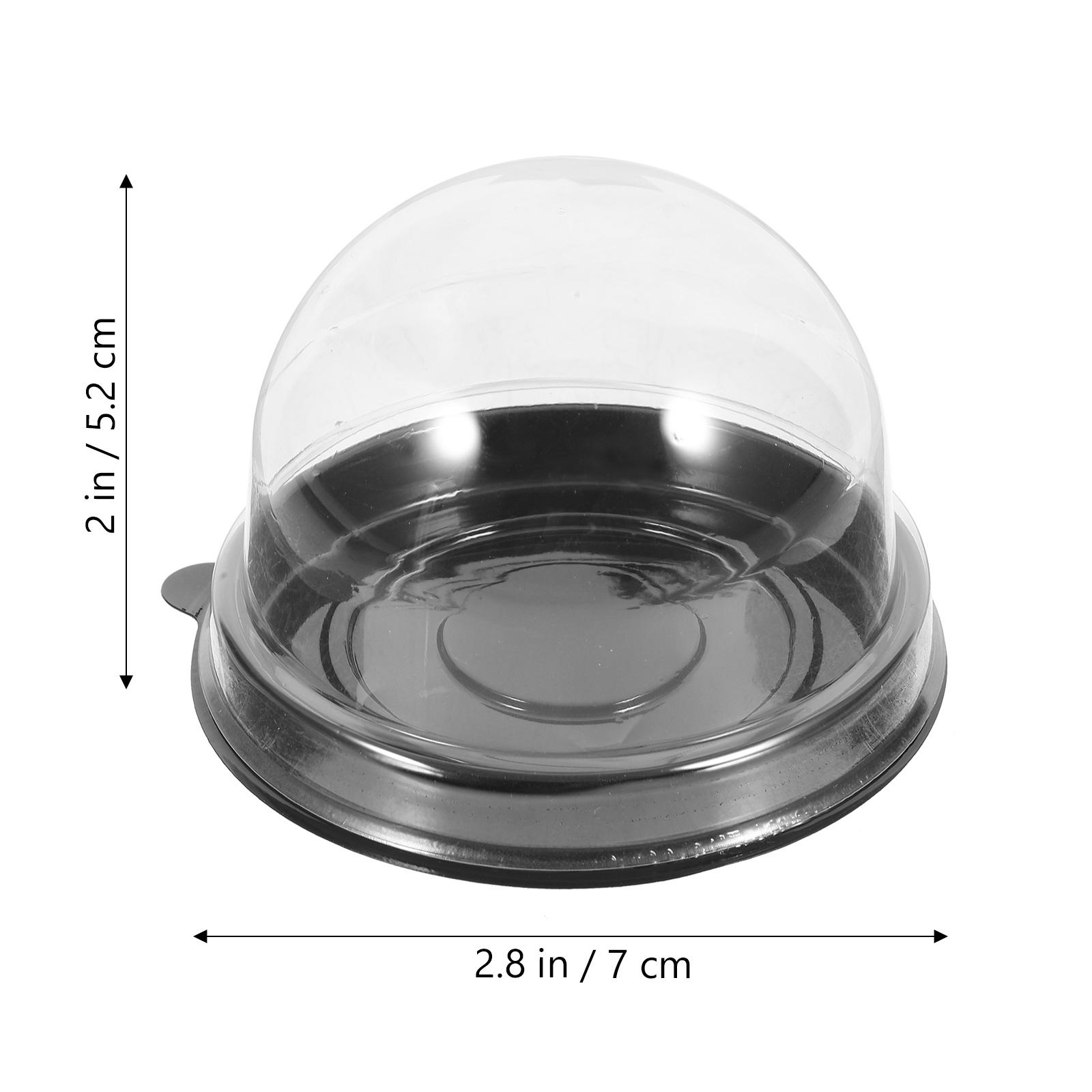 50 Pcs Dessert Packing Box Mini Cupcake Container with Lids Muffin Carrier Small Dome Box Party Favor Cake Packaging чорний
50 Pcs Dessert Packing Box Mini Cupcake Container with Lids Muffin Carrier Small Dome Box Party Favor Cake Packaging чорний
