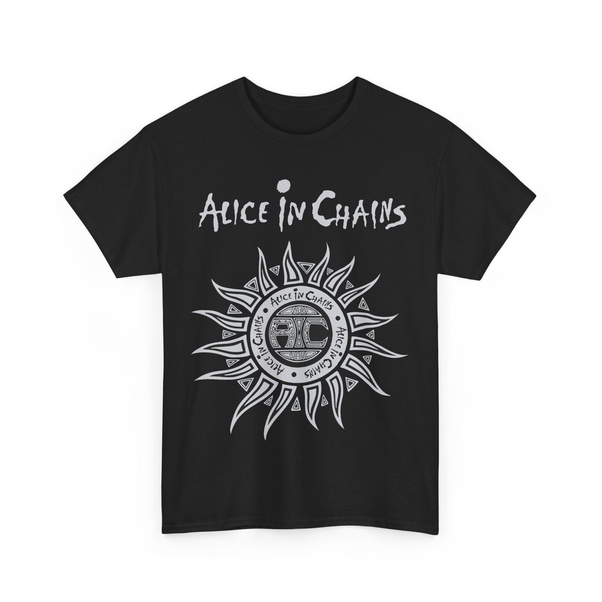 Alice In Chains Sun Logo 100% Cotton T-Shirt Unisex Rock Band Graphic Tee for Men Women Vintage Style Short Sleeve Top 5XL різнокольоровий
Alice In Chains Sun Logo 100% Cotton T-Shirt Unisex Rock Band Graphic Tee for Men Women Vintage Style Short Sleeve Top 5XL різнокольоровий