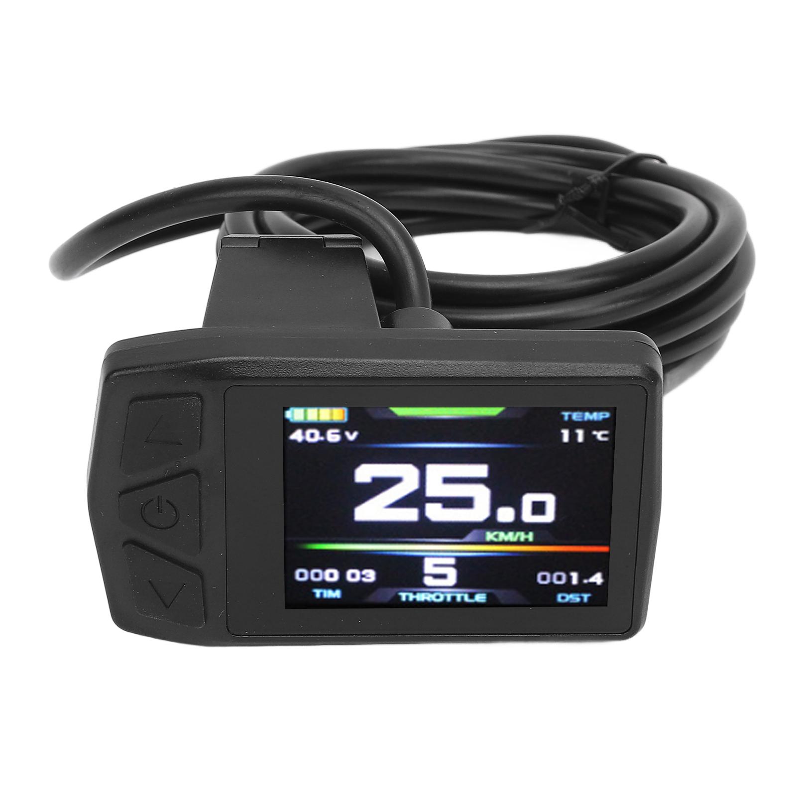Electric Scooter LCD Display Clear Backlit Electric Cycle LCD Display Panel with USB Charging Port
Electric Scooter LCD Display Clear Backlit Electric Cycle LCD Display Panel with USB Charging Port