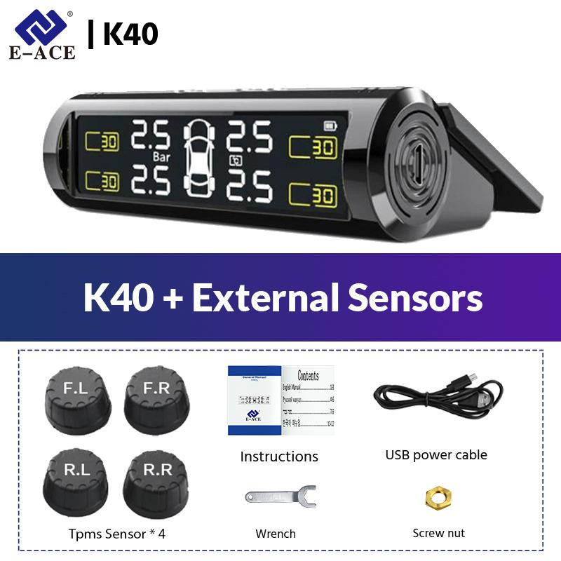 Система контроля давления в шинах TPMS на солнечной энергии 4 датчика Система мониторинга давления в шинах Сигнализация безопасности Отображение давления и температуры Мониторинг в реальном времени External sensor-K40
Система контроля давления в шинах TPMS на солнечной энергии 4 датчика Система мониторинга давления в шинах Сигнализация безопасности Отображение давления и температуры Мониторинг в реальном времени External sensor-K40