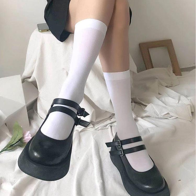Calf socks JK Women s summer velvet black over-the-knee socks, long socks, mid-calf socks, short socks, long stockings, tube socks 20CM
Calf socks JK Women s summer velvet black over-the-knee socks, long socks, mid-calf socks, short socks, long stockings, tube socks 20CM