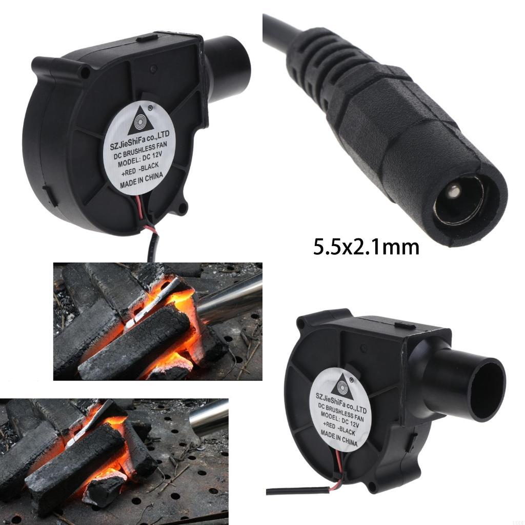 BBQ Fan Cooling 7530 Air Blower 12V 1.5A Brushless 5.5x2.1mm 2500R Blower CN
BBQ Fan Cooling 7530 Air Blower 12V 1.5A Brushless 5.5x2.1mm 2500R Blower CN