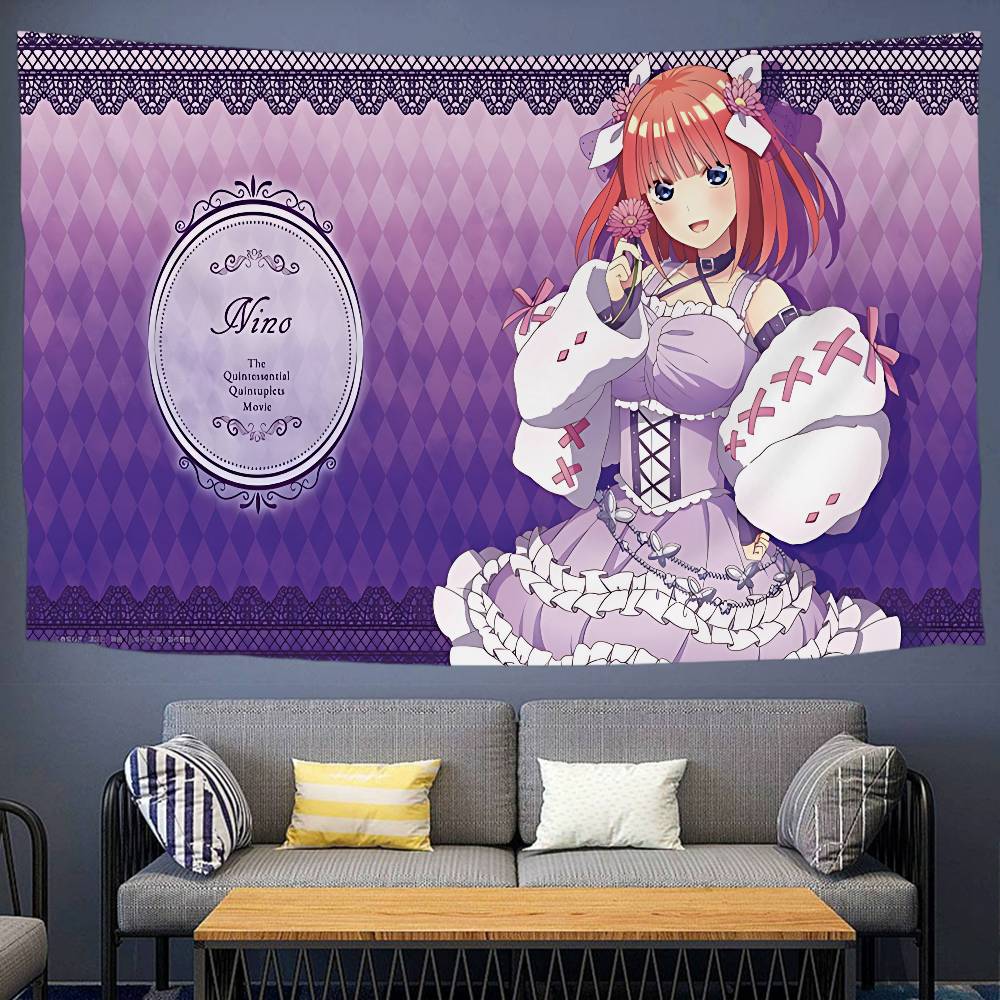 Anime The QQuintessential QQuintuplets Anime Tapestry Hanging Tarot Hippie Wall Rugs Dorm Home Decor 74x94cm(29x37in)
Anime The QQuintessential QQuintuplets Anime Tapestry Hanging Tarot Hippie Wall Rugs Dorm Home Decor 74x94cm(29x37in)