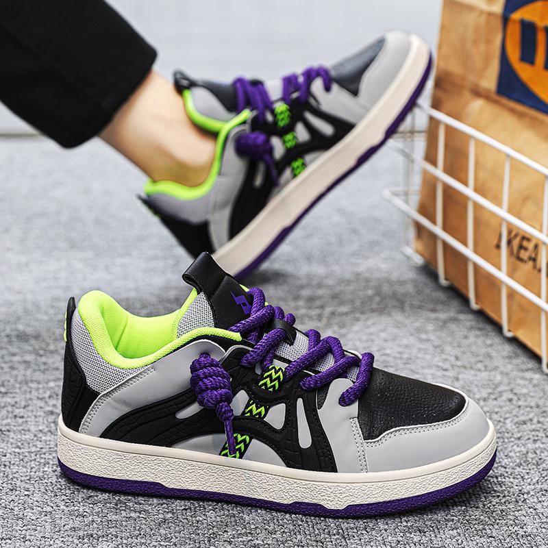 Men s shoes autumn trend high-end leather panel shoes casual personality sports shoes student fashion bread shoes 44
Men s shoes autumn trend high-end leather panel shoes casual personality sports shoes student fashion bread shoes 44