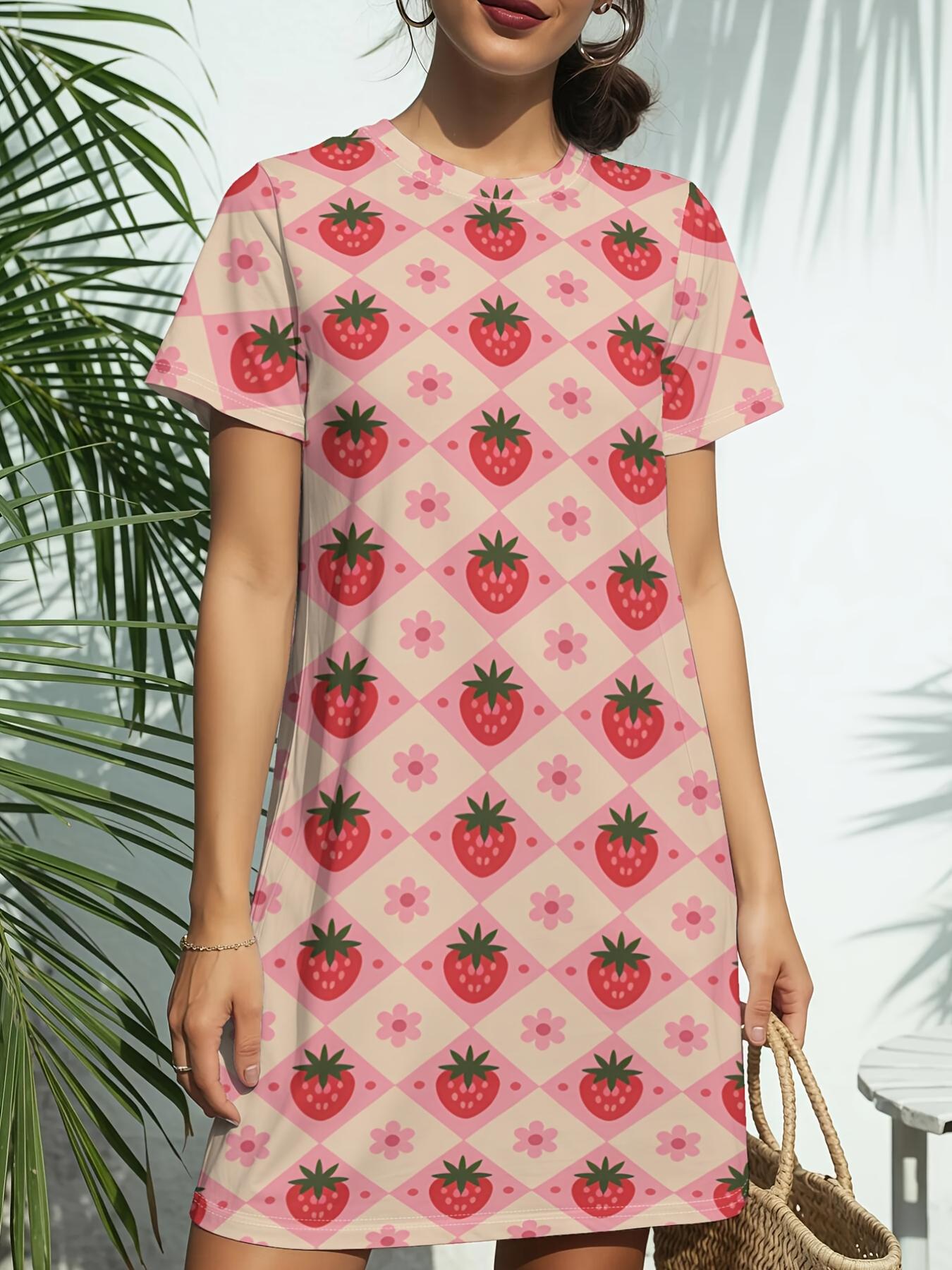 Introducing The Red Bloom Burst. a New Women S Short-Sleeve T-Shirt Dress Featuring a Round Neck. This Dress Showcases a Trendy American Digital Print L дубильная кора
Introducing The Red Bloom Burst. a New Women S Short-Sleeve T-Shirt Dress Featuring a Round Neck. This Dress Showcases a Trendy American Digital Print L дубильная кора