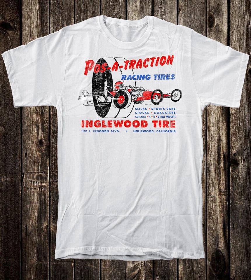 Retro Hot Rod Tee T Shirt 100% Cotton Speed Shop Inglewood Tire Pos A Traction 2XL
Retro Hot Rod Tee T Shirt 100% Cotton Speed Shop Inglewood Tire Pos A Traction 2XL