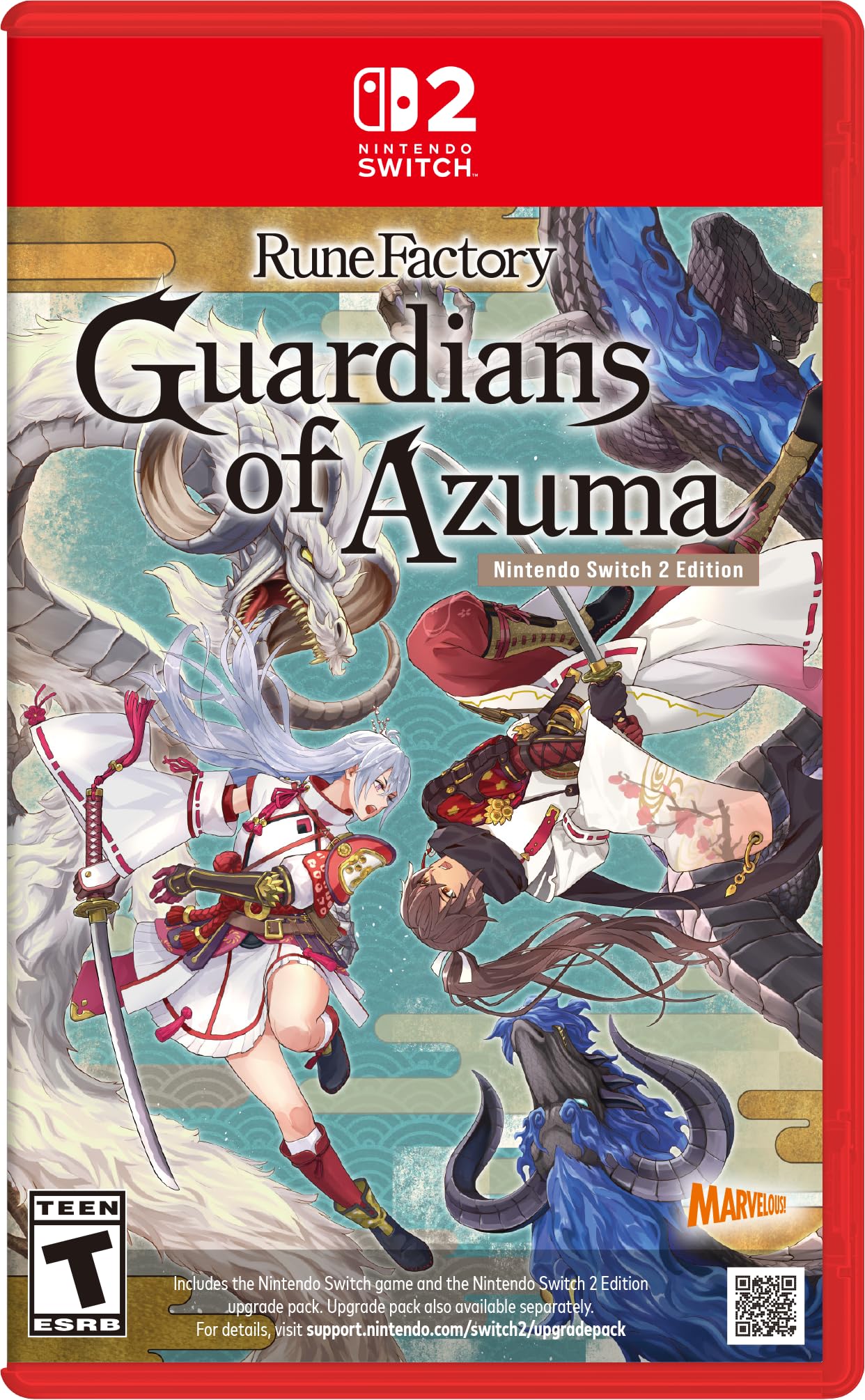 Rune Factory Guardians Of Azuma North Switch 2 (Импортированная Америка) – красный
Rune Factory Guardians Of Azuma North Switch 2 (Импортированная Америка) – красный
