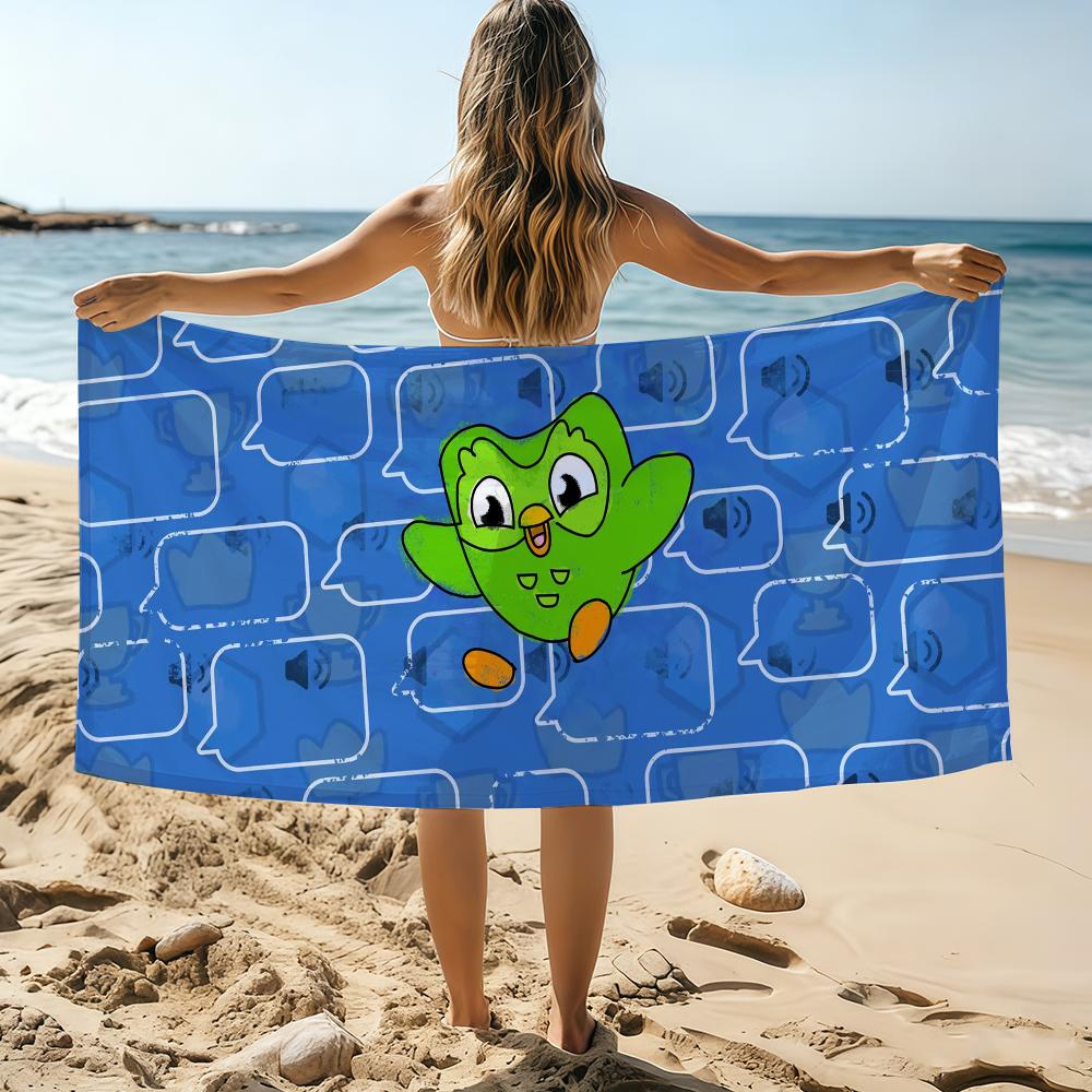Cartoon D-Duolingo AI Towel Beach Towel Oversized Quick Dry Towel Absorbent Soft Swim BeachTowels for Men Women W30*H60(CM)
Cartoon D-Duolingo AI Towel Beach Towel Oversized Quick Dry Towel Absorbent Soft Swim BeachTowels for Men Women W30*H60(CM)