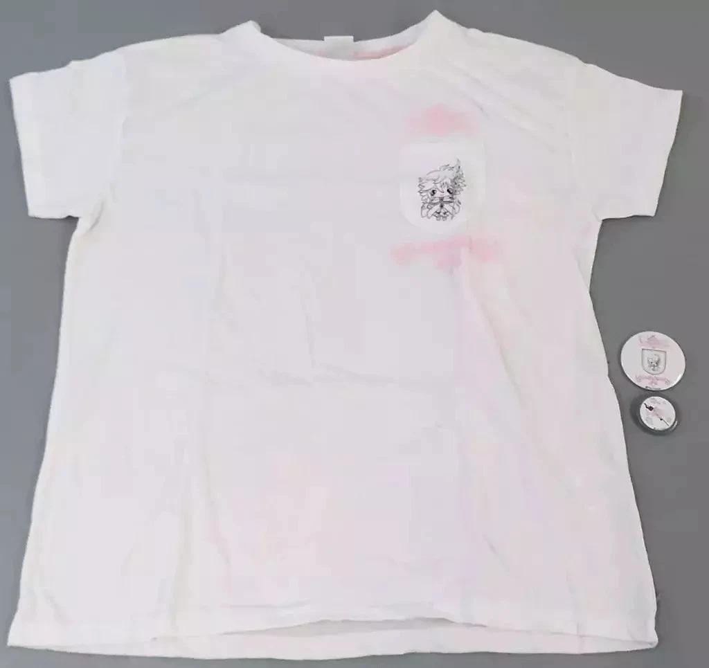 Caster/Merlin T-shirt (2 badges) White M Fate/Grand Order×Sanrio 59x47cm (2018) XL
Caster/Merlin T-shirt (2 badges) White M Fate/Grand Order×Sanrio 59x47cm (2018) XL