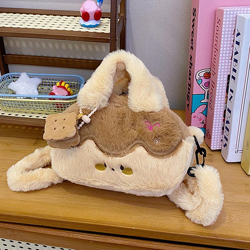 Sweet Desert Pudding Crossbody Bag Plush Doll Children Backpack Large Capacity With Plush Pendant Cartoon Shoulder Bag Girls
Sweet Desert Pudding Crossbody Bag Plush Doll Children Backpack Large Capacity With Plush Pendant Cartoon Shoulder Bag Girls