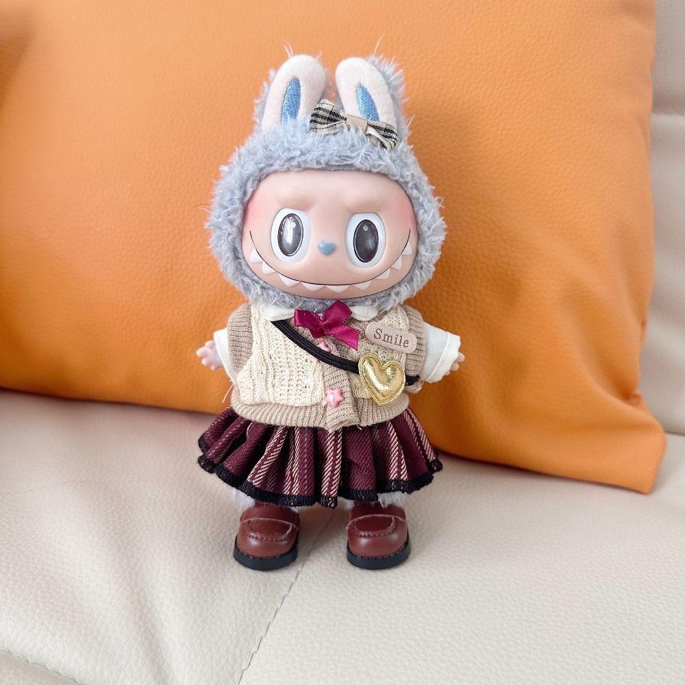 Dress Set 17cm Cotton Doll s Clothes Bodysuit Plush Dolls Clothes Kids Girls Toys Style F
Dress Set 17cm Cotton Doll s Clothes Bodysuit Plush Dolls Clothes Kids Girls Toys Style F