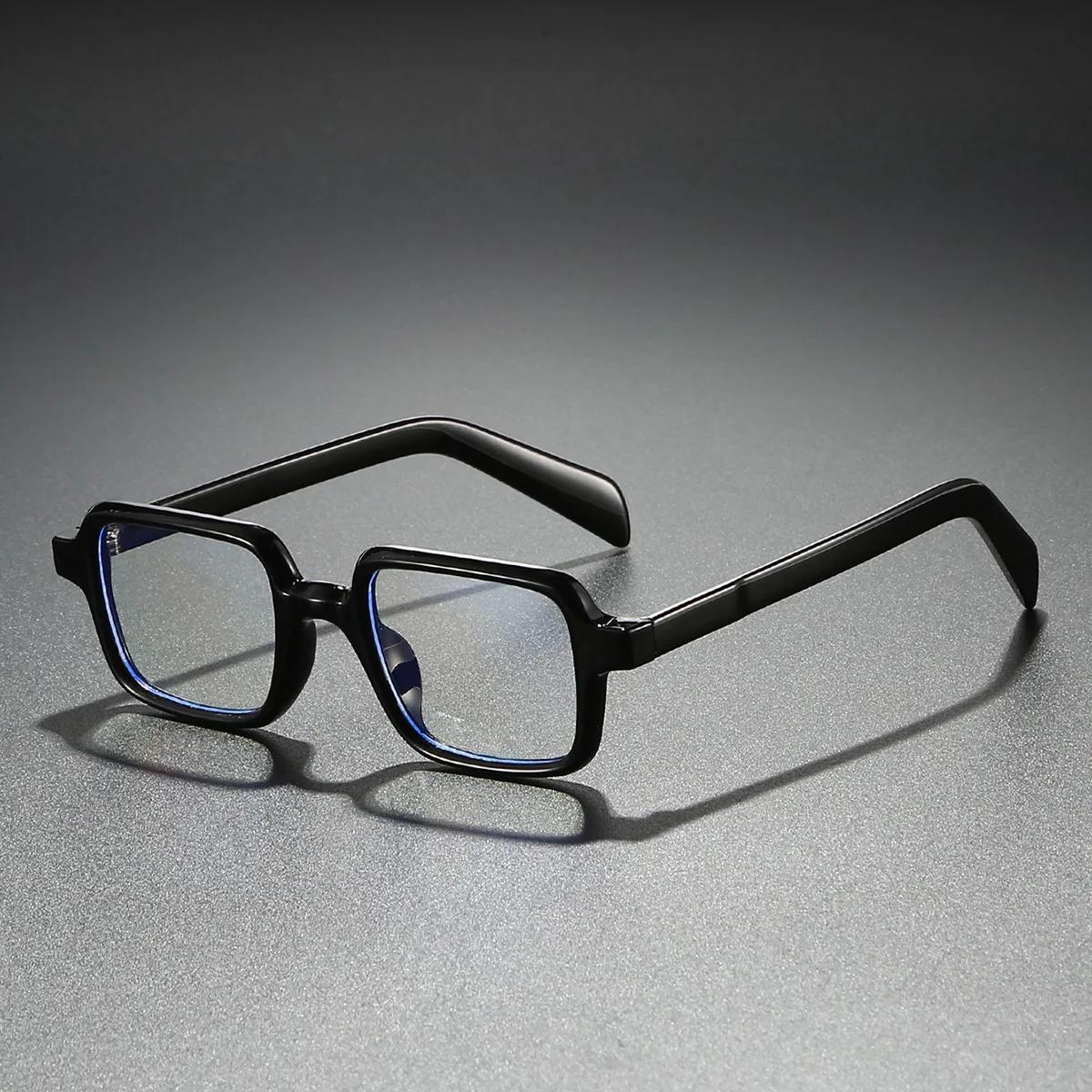 Quality Square Anti Blue Light Glasses Men Women Retro CP Metal Core Color Patchwrok Blue Lihgt Blocking Glasses Frames Female чёрный
Quality Square Anti Blue Light Glasses Men Women Retro CP Metal Core Color Patchwrok Blue Lihgt Blocking Glasses Frames Female чёрный