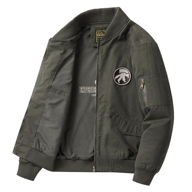 Cotton Wash Jacket Men s Spring and Autumn American Casual Tooling Loose Embroidered Baseball Jacket 4XL хакі
Cotton Wash Jacket Men s Spring and Autumn American Casual Tooling Loose Embroidered Baseball Jacket 4XL хакі