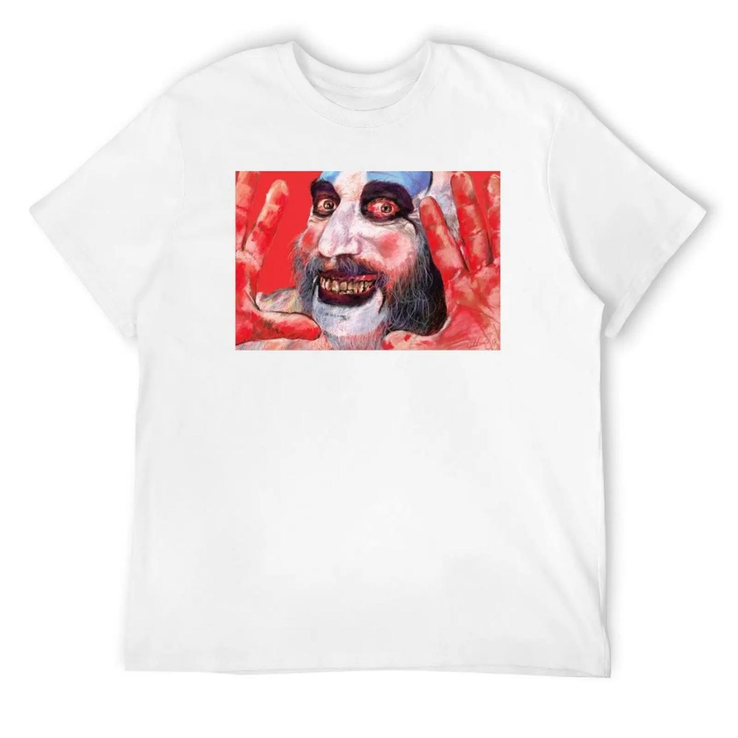 Captain Spaulding T-Shirt cute clothes basketball graphic tees shirts men XXXXXL білий
Captain Spaulding T-Shirt cute clothes basketball graphic tees shirts men XXXXXL білий