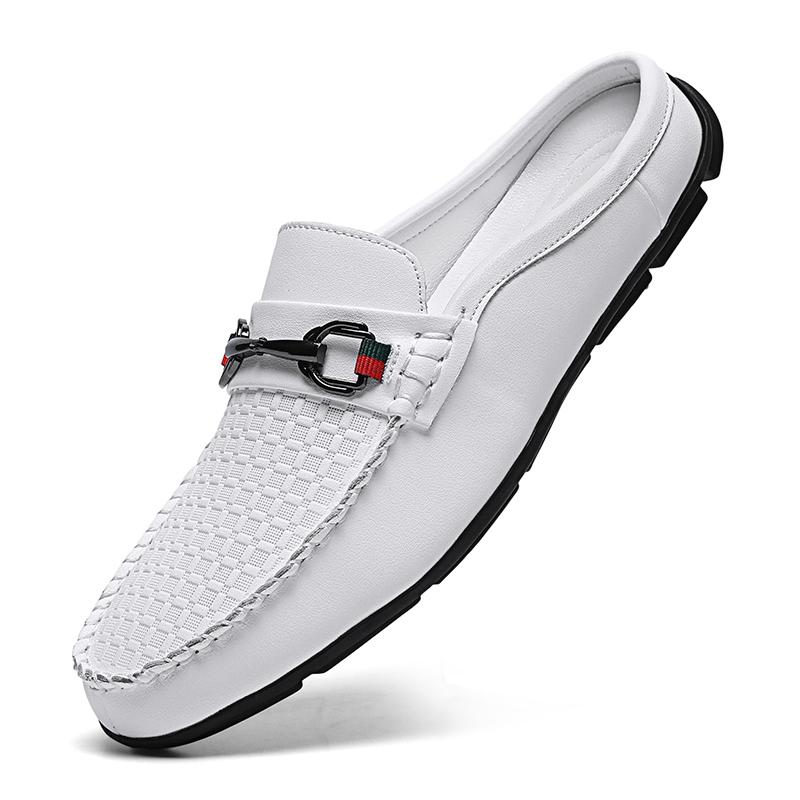 Кожаные модные туфли для отдыха на свежем воздухе, мужские повседневные туфли для ходьбы, новое поступление, мужские полутапочки, новые удобные мягкие тапочки 47 белый
Кожаные модные туфли для отдыха на свежем воздухе, мужские повседневные туфли для ходьбы, новое поступление, мужские полутапочки, новые удобные мягкие тапочки 47 белый