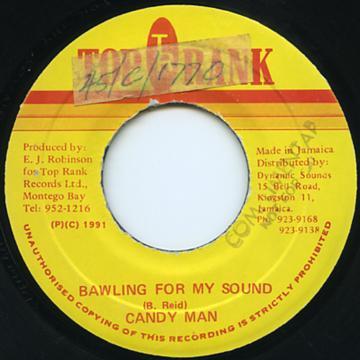 7inch Record CANDY MAN - Bawling For My Sound NONE Top Rank 1991 Jamaica Reggae, Ska & Dub Used
7inch Record CANDY MAN - Bawling For My Sound NONE Top Rank 1991 Jamaica Reggae, Ska & Dub Used