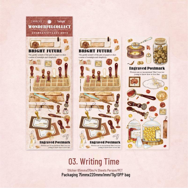 Twilight Flat PET Journaling Collage Pack - Beautiful Moments Series, 4 Styles Available.
Twilight Flat PET Journaling Collage Pack - Beautiful Moments Series, 4 Styles Available.