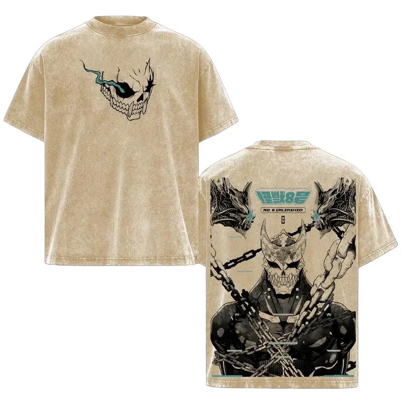 Hibino Kafka Print T-shirt Anime Kaiju No. 8 Clothing Men Women Short Sleeve Tshirts Retro Washed T Shirt Harajuku Cotton Tops S коричневый
Hibino Kafka Print T-shirt Anime Kaiju No. 8 Clothing Men Women Short Sleeve Tshirts Retro Washed T Shirt Harajuku Cotton Tops S коричневый