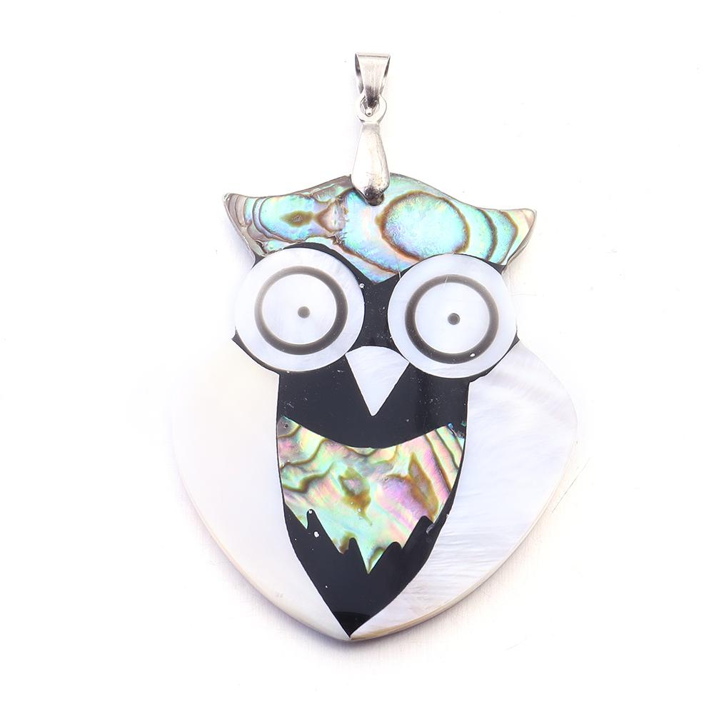 Natural Owl Shape Abalone Shell Pendant Lucky Animal Mother of Pearl Shell Charms for DIY Jewelry Making Necklace Accessories
Natural Owl Shape Abalone Shell Pendant Lucky Animal Mother of Pearl Shell Charms for DIY Jewelry Making Necklace Accessories