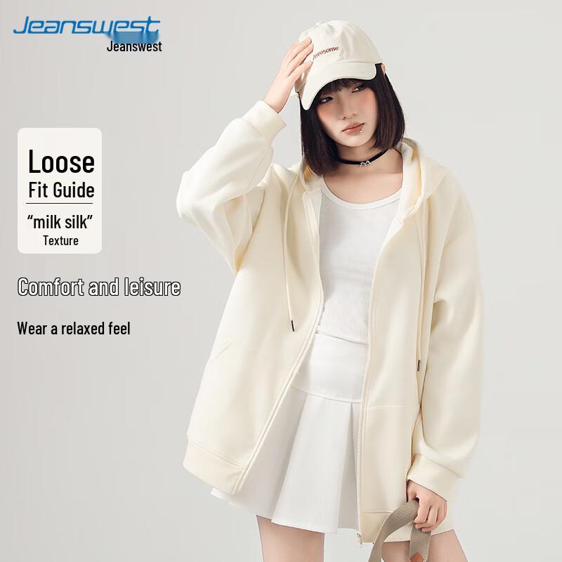 JEANSWEST Унисекс Толстовка с капюшоном на молнии 2XL
JEANSWEST Унисекс Толстовка с капюшоном на молнии 2XL