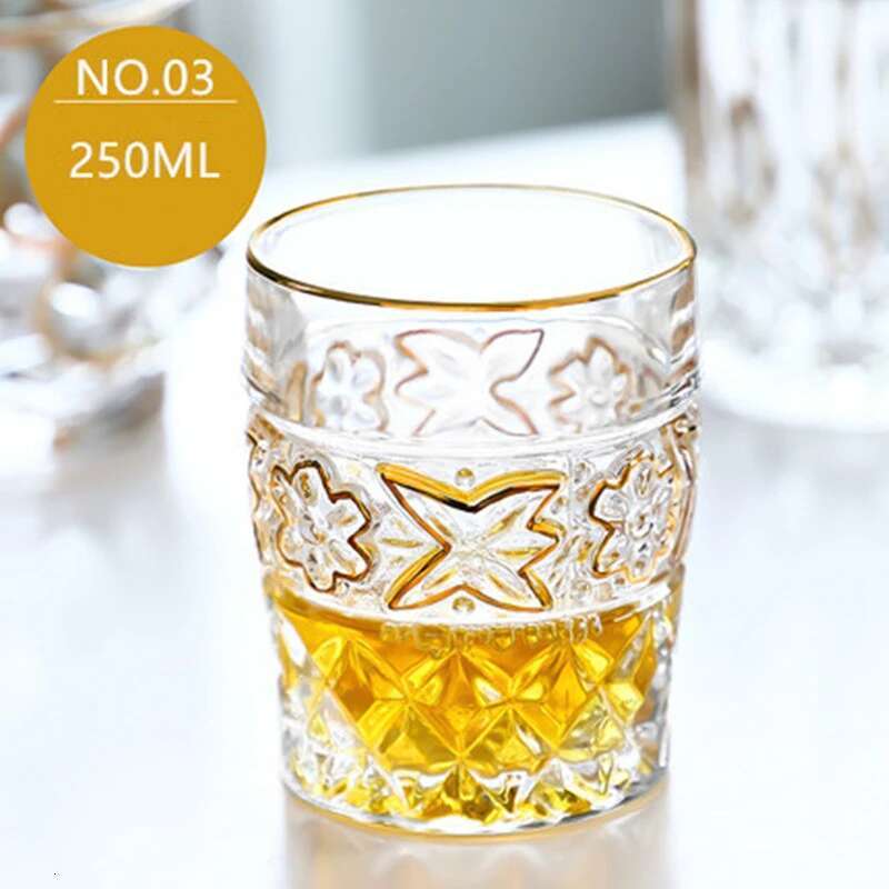 Creative Golden Plated Whiskey Glass Wine Brandy Liquor Gold Spirit Cup Charms Vasos De Cristal Bicchiere A Vin Vidro Glasses 201-300ml
Creative Golden Plated Whiskey Glass Wine Brandy Liquor Gold Spirit Cup Charms Vasos De Cristal Bicchiere A Vin Vidro Glasses 201-300ml