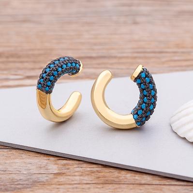 New Arrival Purple/ Blue/Green Colors Crystal Clip Earrings No Pierced For Women Charm Copper Zircon Boho Earrings Jewelry Gift світло-синій колір
New Arrival Purple/ Blue/Green Colors Crystal Clip Earrings No Pierced For Women Charm Copper Zircon Boho Earrings Jewelry Gift світло-синій колір