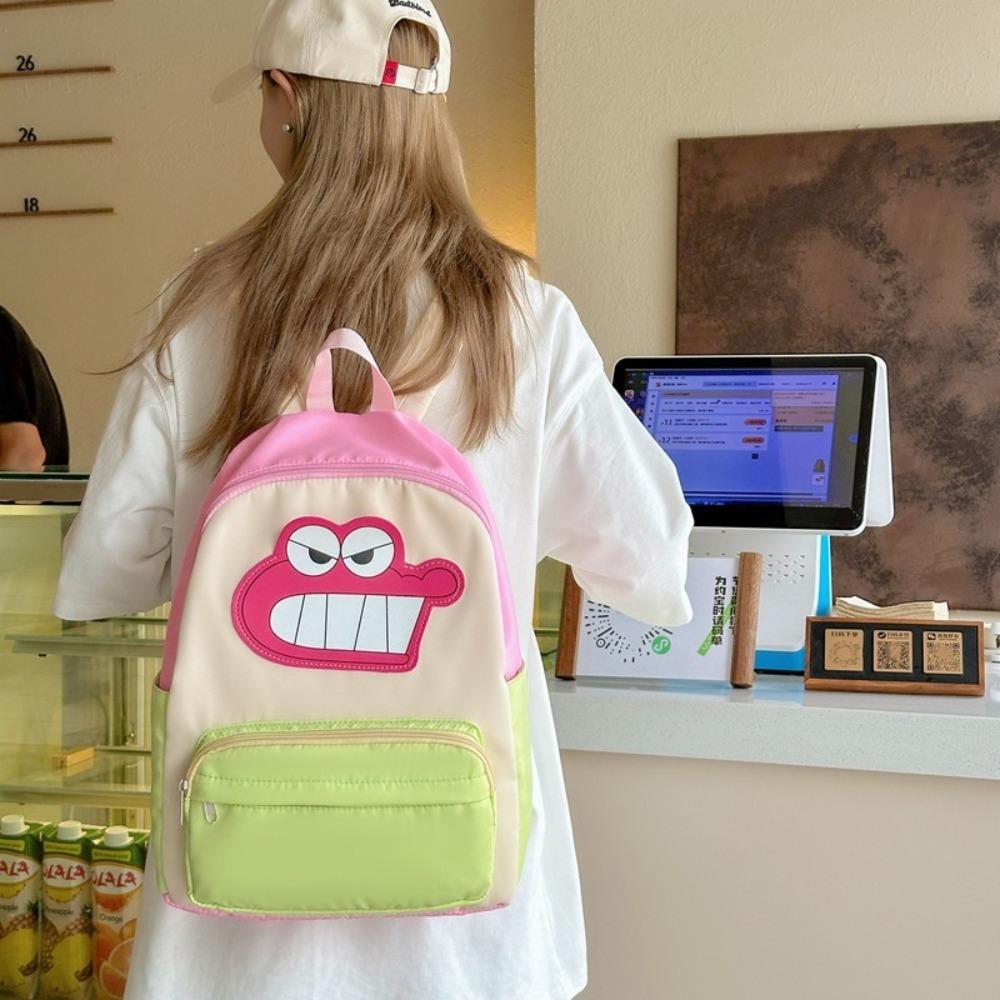 Cartoon Crocodile Backpack Colorful Student Mochila Portable Anime Schoolbag School Travel
Cartoon Crocodile Backpack Colorful Student Mochila Portable Anime Schoolbag School Travel