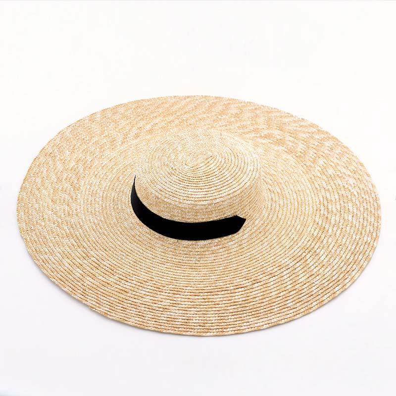 Elegant Natural 18cm Big Straw Hat with Lace Up Wide Brim Kentucky Derby Women Hat Ribbon Girl Summer Sun Protection Beach Hat
Elegant Natural 18cm Big Straw Hat with Lace Up Wide Brim Kentucky Derby Women Hat Ribbon Girl Summer Sun Protection Beach Hat
