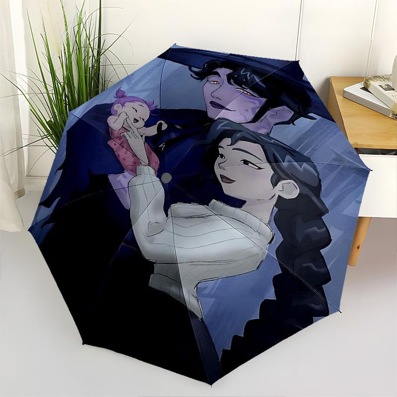 K-POP Anime Girls Group Themed Automatic Opening and Closing Umbrella - 8 Ribs, Suitable for Leisure and Going Out, Outdoor Accessory, Gothi
K-POP Anime Girls Group Themed Automatic Opening and Closing Umbrella - 8 Ribs, Suitable for Leisure and Going Out, Outdoor Accessory, Gothi