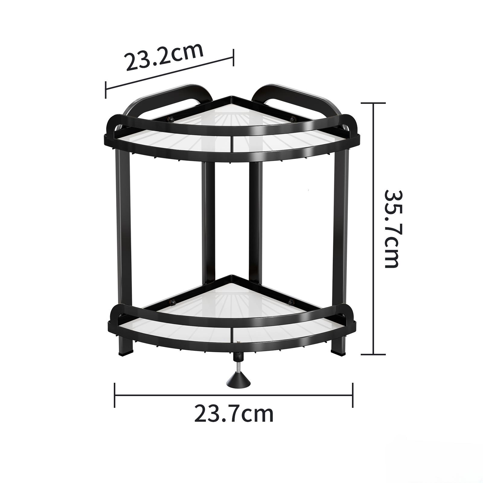 Кухня Ванна кімната Стійка для зберігання Кутова трикутна стійка для приправ Настінна кутова стійка для зберігання чорний
Кухня Ванна кімната Стійка для зберігання Кутова трикутна стійка для приправ Настінна кутова стійка для зберігання чорний