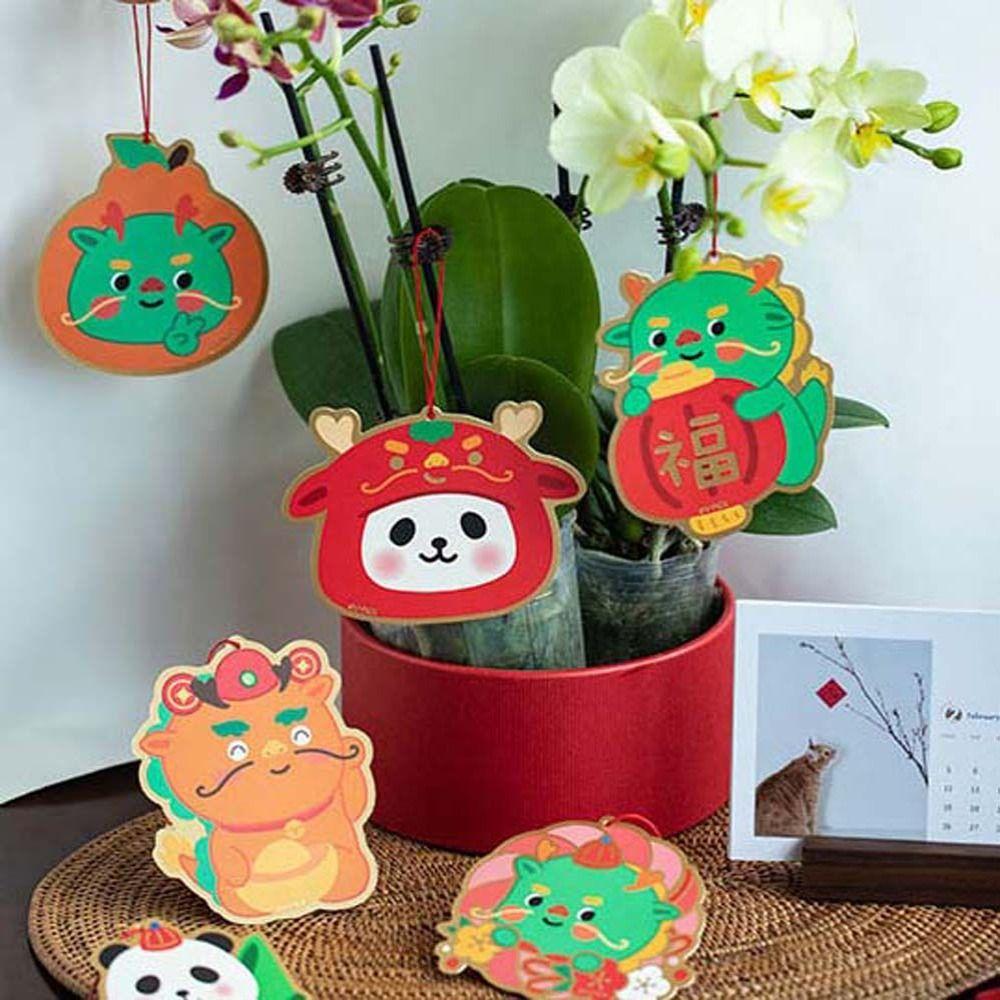 6Pcs/set Cartoon Dragon Panda Chinese New Year Pendant Ornaments Spring Festival Supplies Household
6Pcs/set Cartoon Dragon Panda Chinese New Year Pendant Ornaments Spring Festival Supplies Household