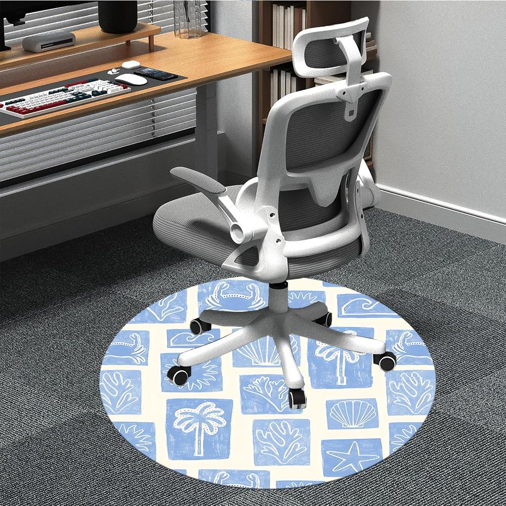 1pc Seaside Elements Chair Carpet for Office Non Slip, Lightweight, Machine Washable Rug for Office Holiday Decor 80cm
1pc Seaside Elements Chair Carpet for Office Non Slip, Lightweight, Machine Washable Rug for Office Holiday Decor 80cm